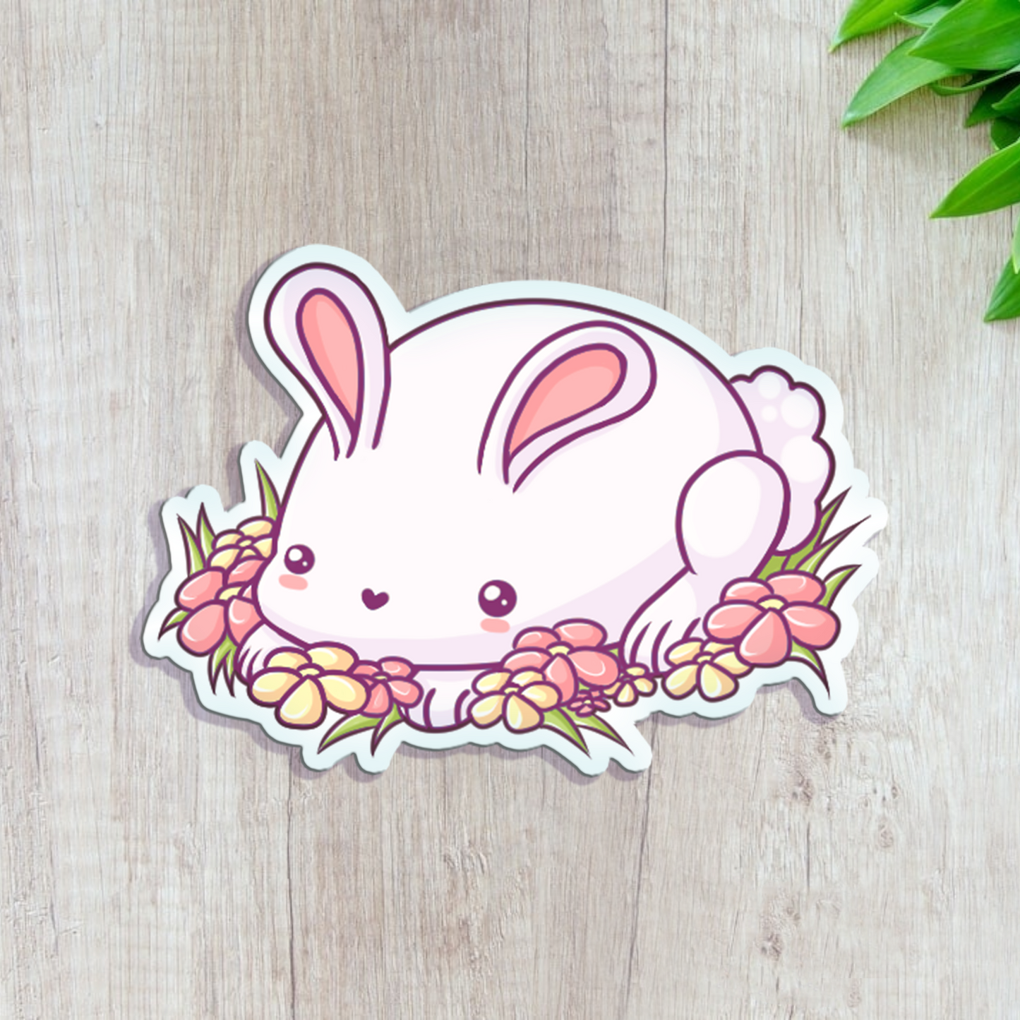 Spring Bunny Sticker