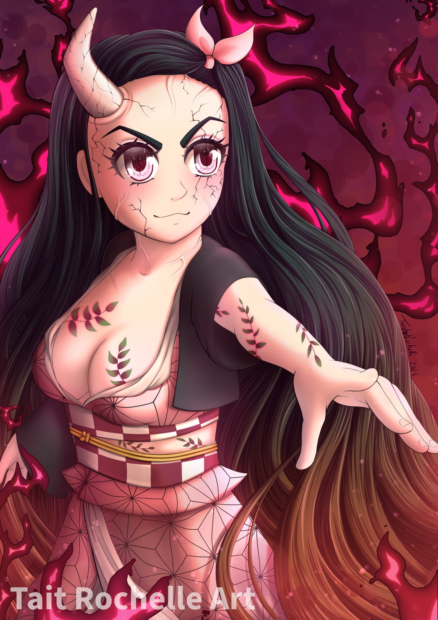 Demon Nezuko Print