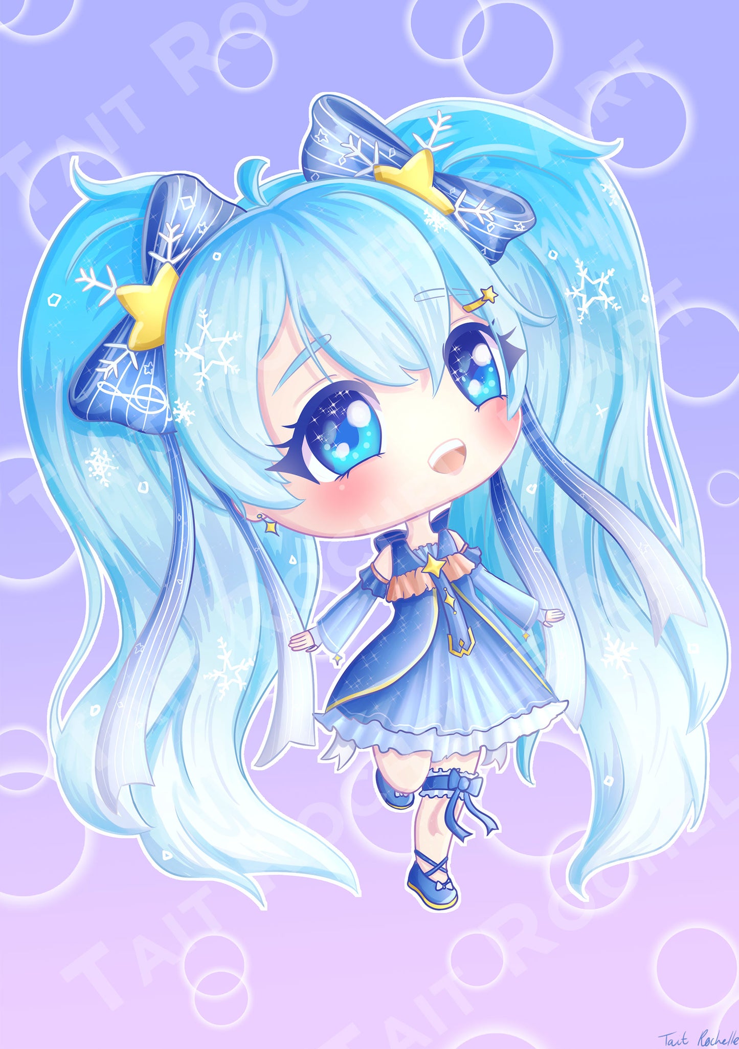 Snow Miku Print