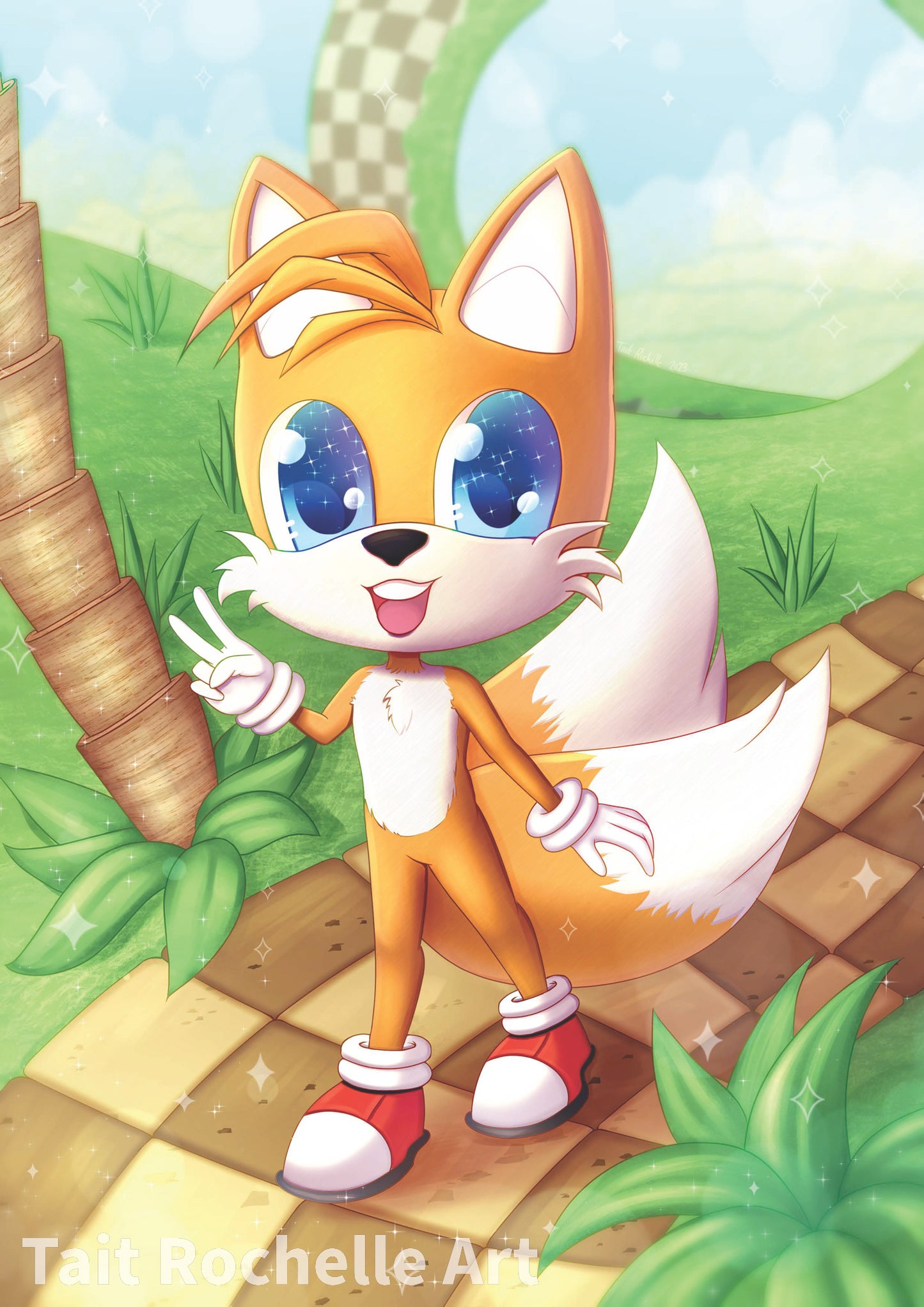 Tails Print