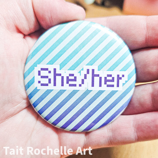 She/Her Badge