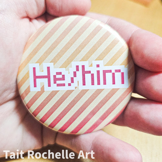 He/Him Badge