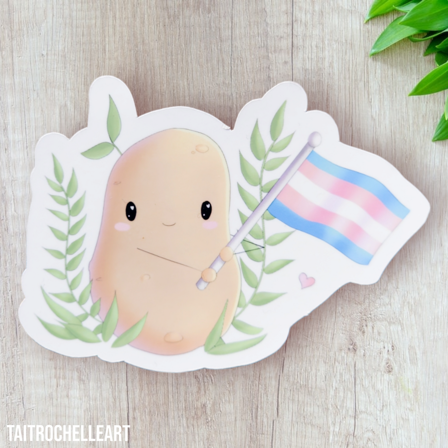 Pride/Trans Potaito Stickers