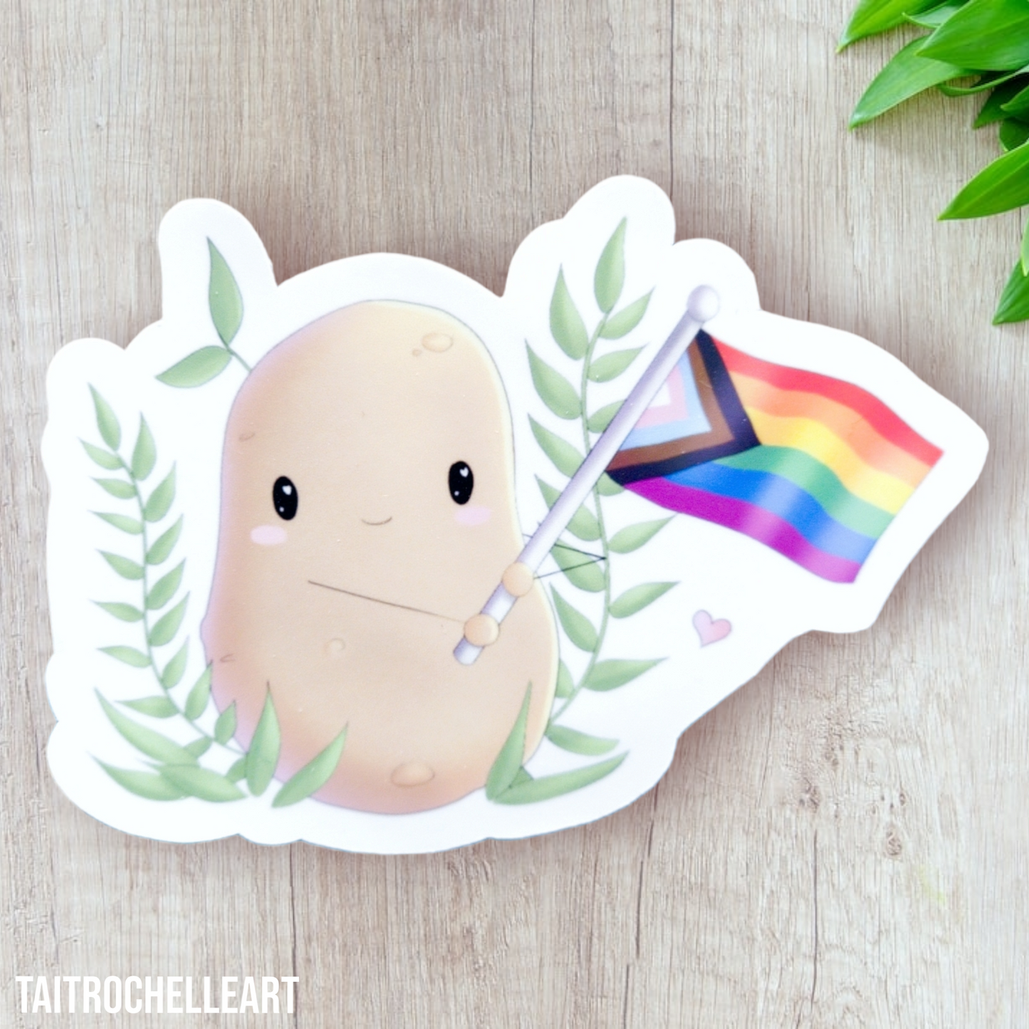 Pride/Trans Potaito Stickers