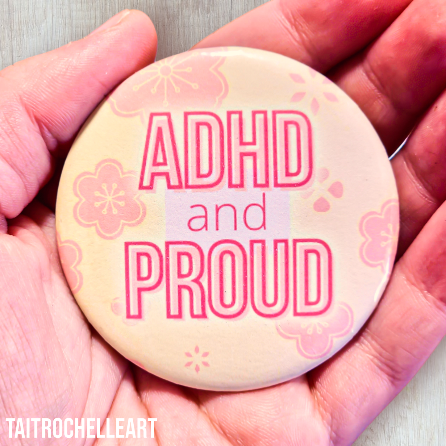 ADHD and Proud Badge